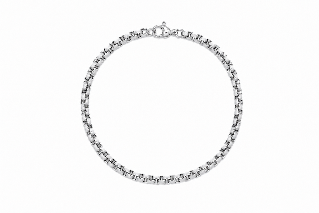 Mono Box Bracelet Silver