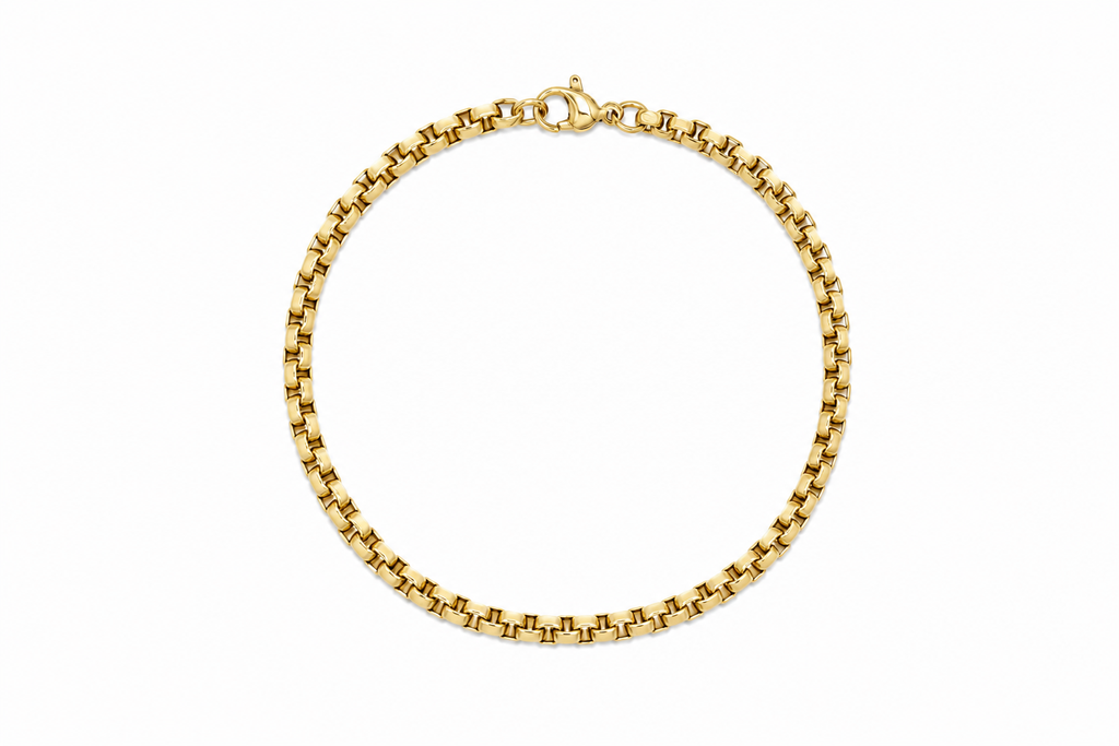 Mono Box Bracelet Gold
