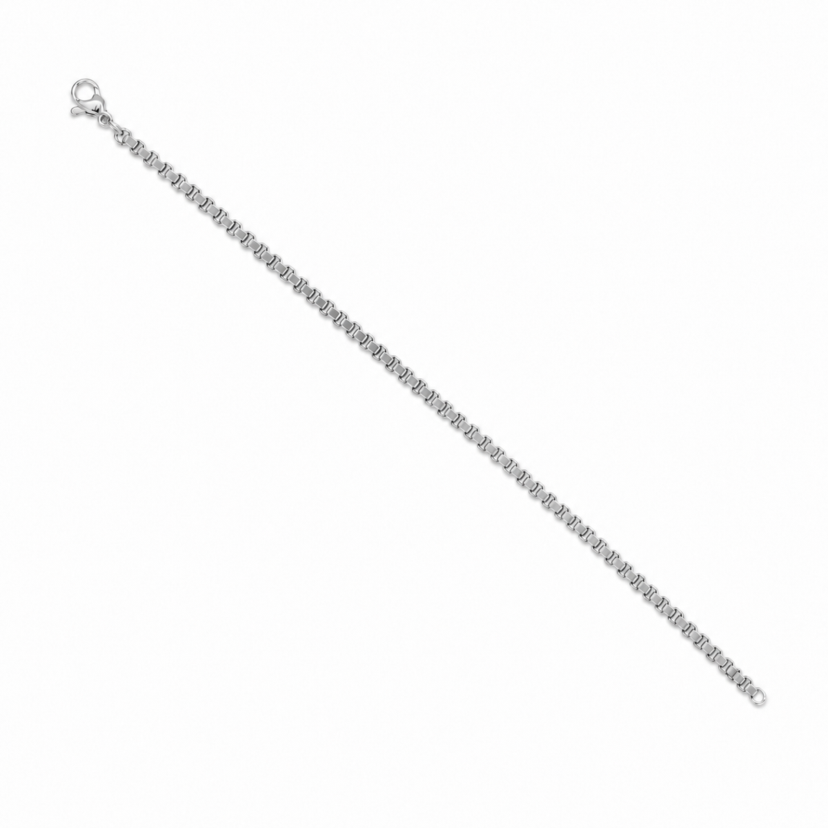 Mono Box Bracelet Silver