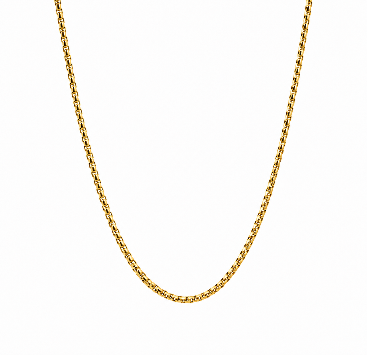 Mono Box Chain Gold