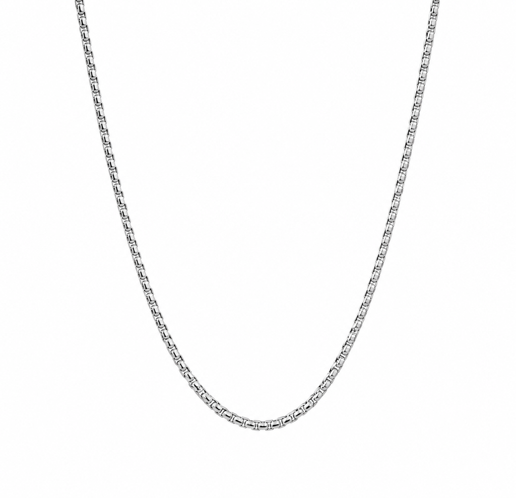 Mono Box Chain Silver