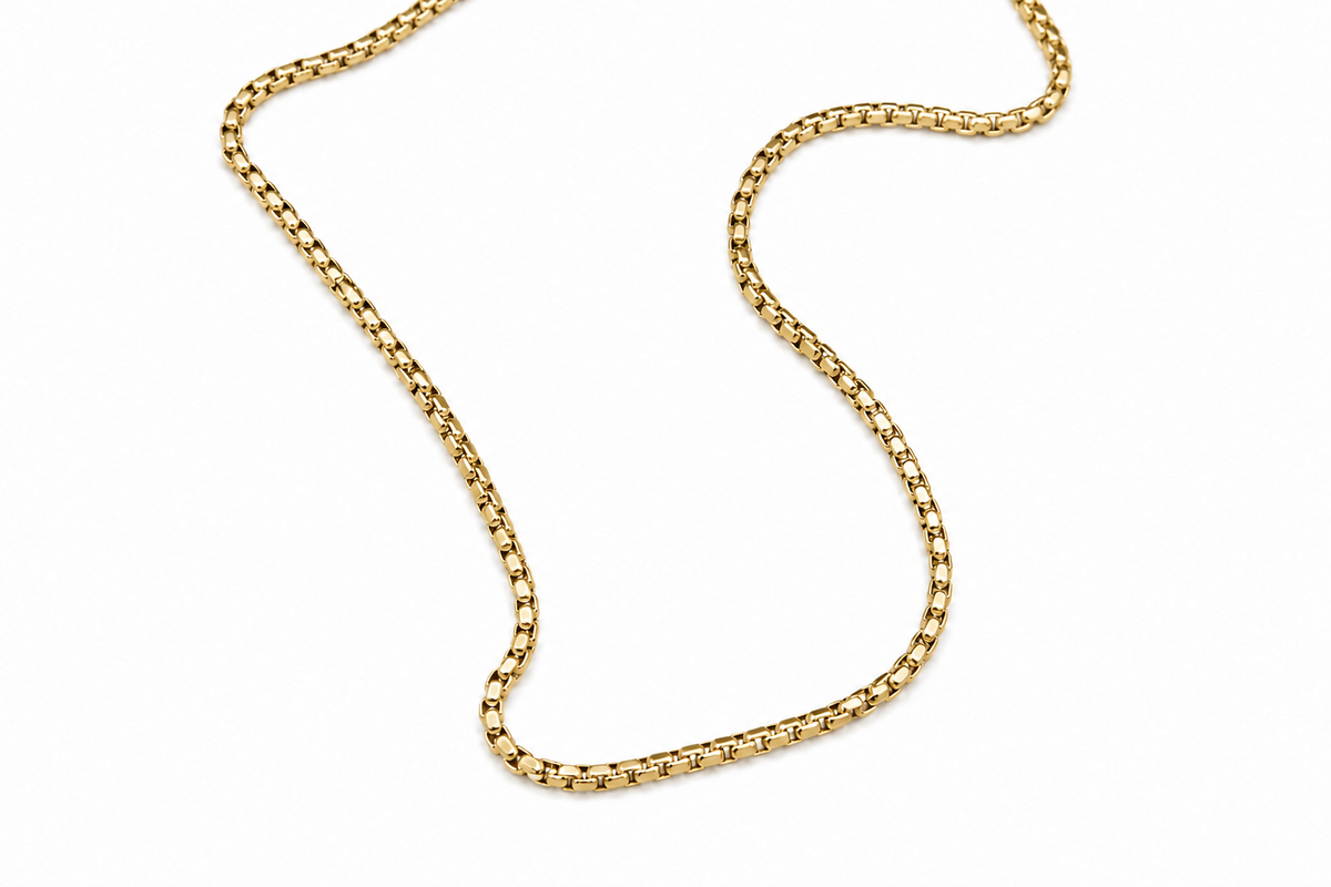 Mono Box Chain Gold